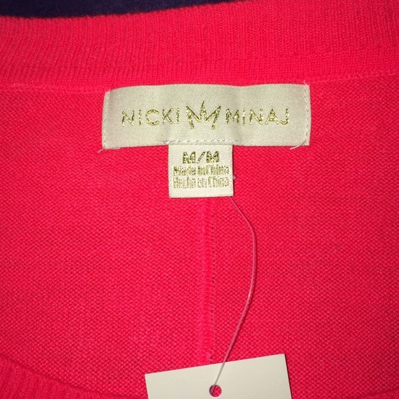 ‼️NWT neon coral pink sweater‼️ - Picture 4 of 4
